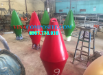 Phao nổi composite hình thoi, phao cảnh báo hình quả nhót